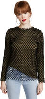 Thumbnail for your product : Marques Almeida Jersey Net Long Sleeve Top