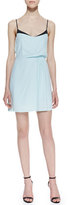 Thumbnail for your product : Autograph Addison Bromley Side-Gathered Tank Dress, Light Blue