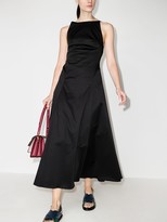 Thumbnail for your product : BONDI BORN Rear Tie Fastening Midi Dress
