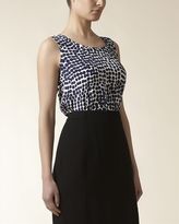 Thumbnail for your product : Jaeger Silk Spot Shell Top