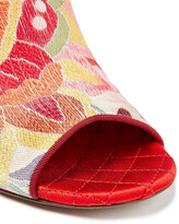 Thumbnail for your product : Etro Floral-jacquard Mules