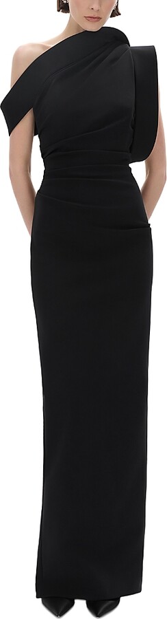 Rachel Gilbert Rowana One Shoulder Gown