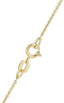 Thumbnail for your product : Jennifer Meyer Women's Diamond Wishbone Pendant Necklace - Gold