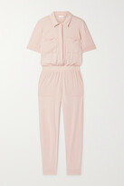 Thumbnail for your product : Skin Ortune Stretch-modal Jersey Jumpsuit - Blush - 0