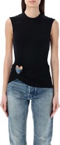 Cut-out Hearts Top 