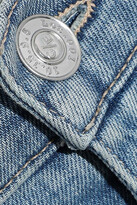 Thumbnail for your product : Current/Elliott The Caballo Cropped Frayed Mid-rise Slim-leg Jeans