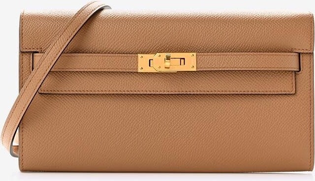 Hermes Kelly To Go Vero in Chai and Mauve Sylvestre Epsom with Gold  Hardware - ShopStyle Shoulder Bags