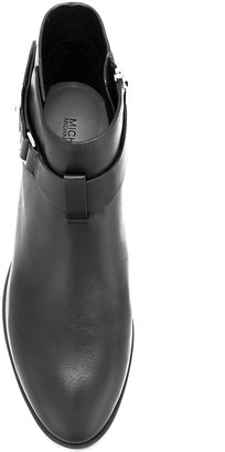 MICHAEL Michael Kors logo buckled ankle boots