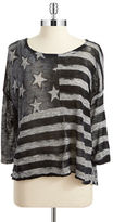 Thumbnail for your product : TRUEHITT American Flag Pullover