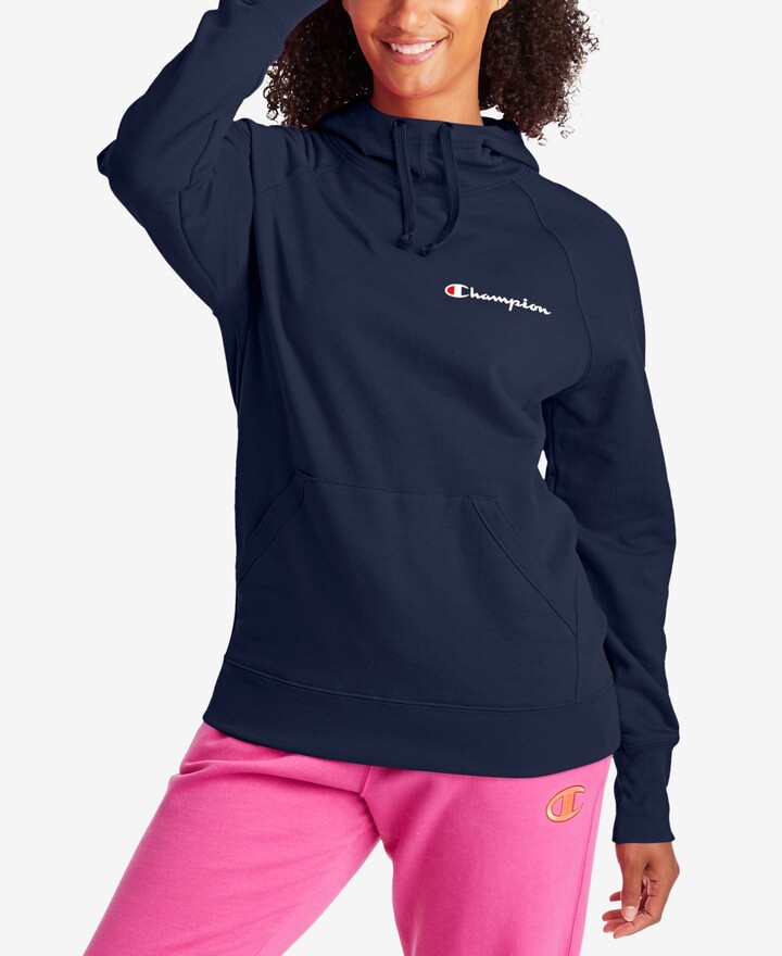 blue champion pullover