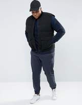 Thumbnail for your product : Bellfield Plus Padded Vest With Patch Pockets