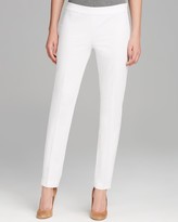 Thumbnail for your product : Eileen Fisher Slim Ankle Zip Pants