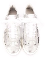 Thumbnail for your product : MonnaLisa TEEN glitter sneakers