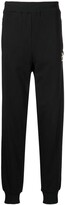 Thumbnail for your product : Roberto Cavalli Logo-Plaque Tapered Track Pants