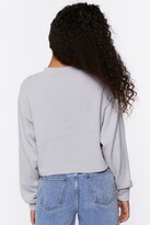 Thumbnail for your product : Forever 21 Chain Lace-Up Eyelet Crop Top