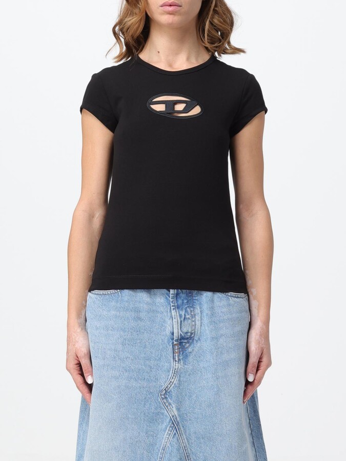 Diesel T-Shirt Woman color Black 1