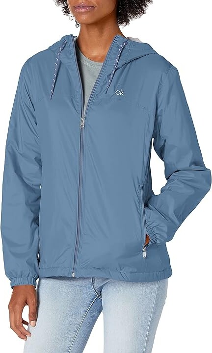 calvin klein women's windbreaker jacket