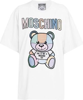 Moschino Oversized Logo T-shirt | Shop the world's largest 