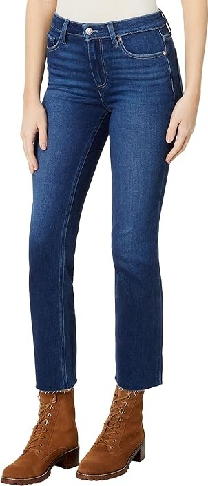 Paige Cindy Raw Hem in In Tune Distressed Women's Jeans Foreign Film : 32 28, Cotton/Denim/Polyester