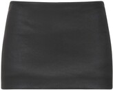 Thumbnail for your product : Ann Demeulemeester Leather Mini Skirt