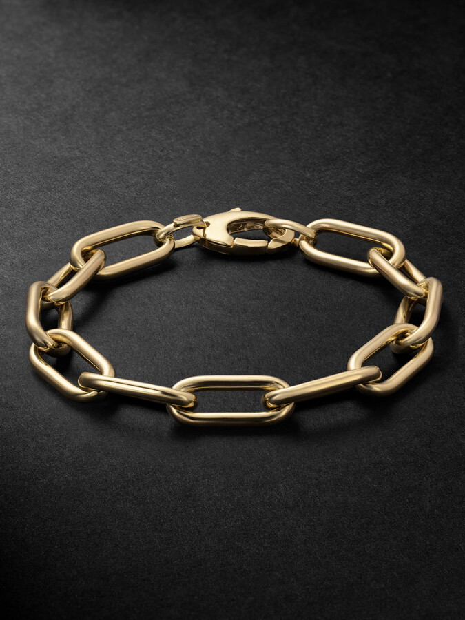 Stephanie Windsor 14-Karat Gold Chain Bracelet