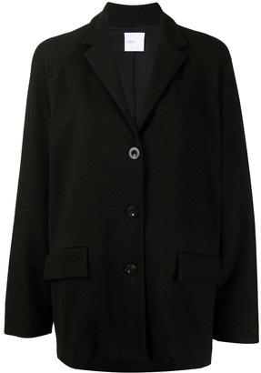 Rosetta Getty Relaxed-Fit Cocoon Blazer
