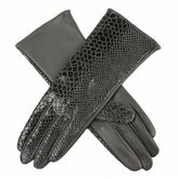 Thumbnail for your product : Dents Faux snake print leather glove