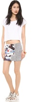 Thumbnail for your product : Opening Ceremony Rock Jacquard Snap Miniskirt