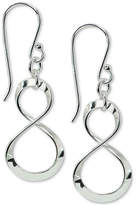 Thumbnail for your product : Giani Bernini Infinity Drop Earrings in Sterling Silver, Created for Macy's