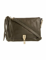 Thumbnail for your product : Elizabeth and James Leather Crossbody Bag Green