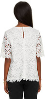 Thumbnail for your product : Kate Spade Floral lace short sleeve top