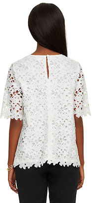 Kate Spade Floral lace short sleeve top
