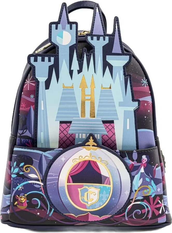 Loungefly Disney Cinderella Princess Castle Series Mini Backpack