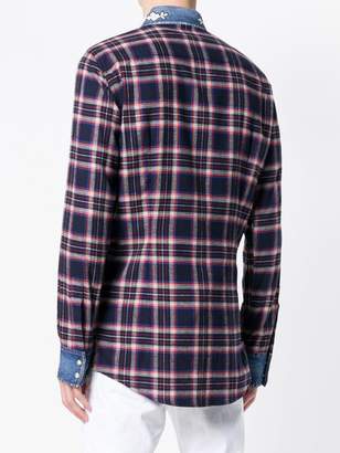DSQUARED2 checked button shirt