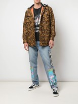 Thumbnail for your product : Lost Daze Contrast Hooded Trucker Jacket