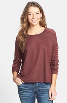 Thumbnail for your product : Elodie Crochet Inset Sweatshirt (Juniors)