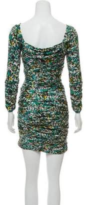 Diane von Furstenberg Keena Silk Mini Dress