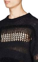 Thumbnail for your product : Saint Laurent Men's Mixed-Knit Wool-Blend Sweater - Black