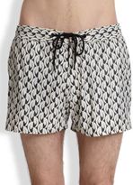 Thumbnail for your product : Marc by Marc Jacobs Bellflower Swim Trunks