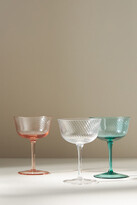 Thumbnail for your product : Anthropologie Vista Coupe Glasses, Set of 4 Pink