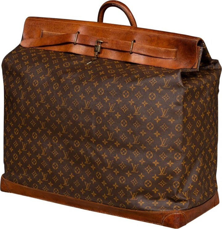 Louis Vuitton 20th Century Steamer 65 Bag In Monogram Canvas, Made In France