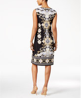 Thumbnail for your product : JM Collection Petite Printed Sheath Dress, Created for Macy's