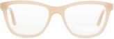 Thumbnail for your product : Stella McCartney Square Acetate Fashion Glasses, Nude