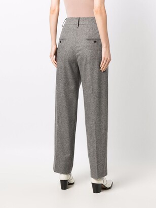 Etoile Isabel Marant Pleated High-Waisted Trousers