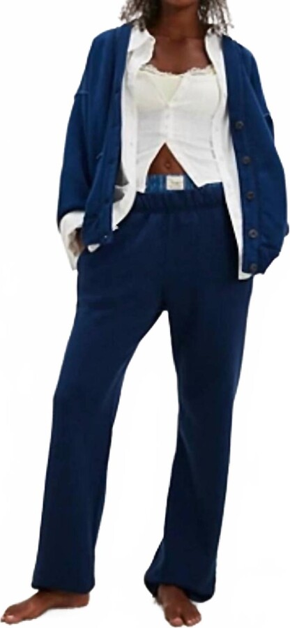 Citizen Rowan Straight Leg Sweatpant In Admiral Blue