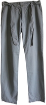 Thumbnail for your product : Bensimon Grey Cotton Trousers