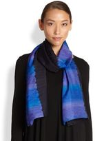 Thumbnail for your product : Eileen Fisher Crinkled Silk Scarf