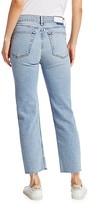 Thumbnail for your product : RE/DONE Comfort-Stretch High-Rise Stove Pipe Jeans