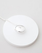 Thumbnail for your product : Estella Bartlett Women's Silver Necklaces - Round CZ Locket Necklace - Size One Size at The Iconic
