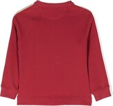 Thumbnail for your product : BRUNELLO CUCINELLI KIDS Embroidered-Slogan Cotton Sweatshirt